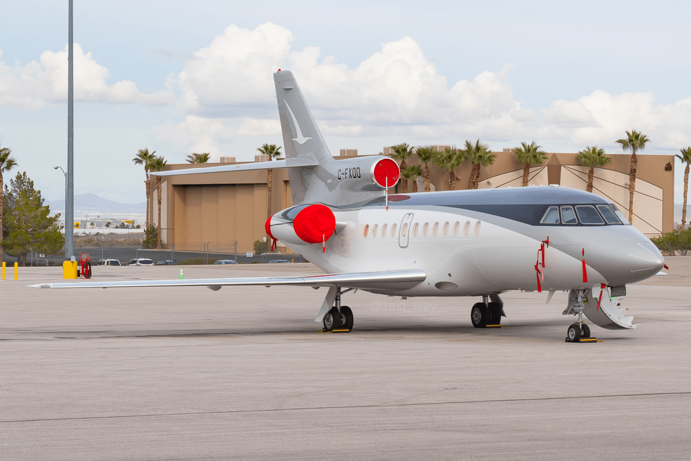 Picture of C-FX00 Falcon 900 by Andrew Henderson